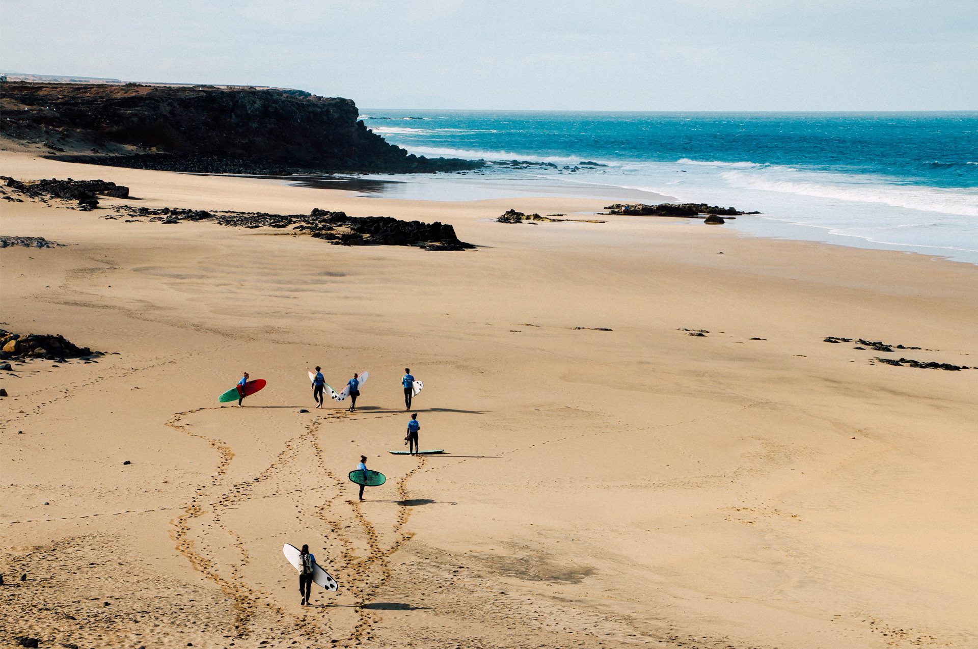 Surfen auf Fuerteventura im Planet Surf Camp