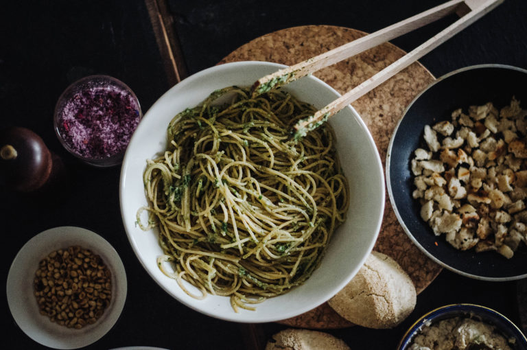 Pasta mit Petersilienpesto – todayis.de